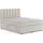 dein schlaf 24 Boxspringbett ROCK 120x200 Velour Creme H4 - Beige