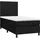 vidaXL Boxspringbett 100 x 200 cm Schwarz