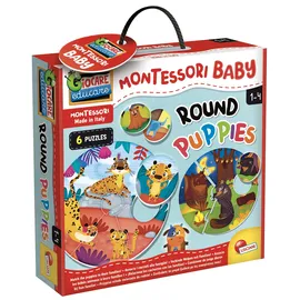 Lisciani Montessori Baby Runde Welpen Mehrfarbig