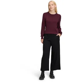 Betty & Co Strickpullover Dark Aubergine 36