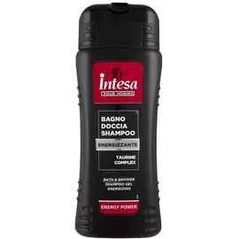 Mirato INTESA POUR HOMME | Duschgel Shampoo Energy Power, belebend, mit Taurine Complex, 500 ml