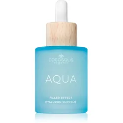 COCOSOLIS AQUA Filler-Effect Hyaluron Supreme hydratisierendes Serum für jugendliches Aussehen 50 ml
