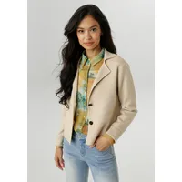 Aniston SELECTED Kurzblazer in beige | Gr.: 40