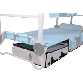 Disc-O-Bed Aufbewahrungsbox Footlocker Grau