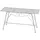 deluke Blumenbank RITA 45 x 83 x 27 cm Weiß