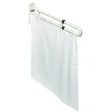 Hewi Duschvorhang 801 801,52 x 100 cm weiß/silber