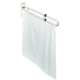 Hewi Duschvorhang 801 801,52 x 100 cm weiß/silber