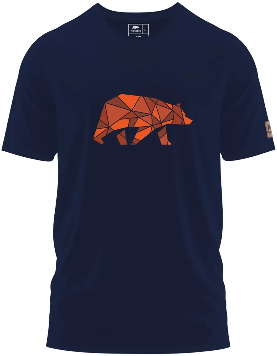FORSBERG Espenson T-Shirt mit Brustlogo