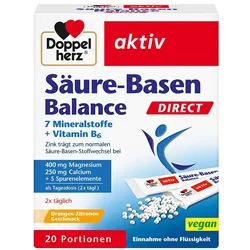 DOPPELHERZ Säure-Basen Balance DIRECT Pellets 20 St