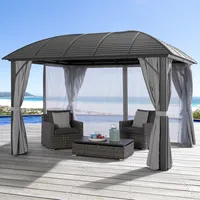 Konifera Pavillon »Juni«, BxT: 300x365 cm oder 300x425 cm,
