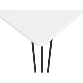 vidaXL Bartisch 120 x 60 x 105 cm Weiß