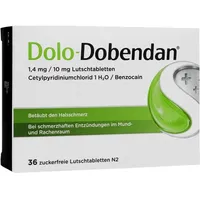 Reckitt Benckiser Deutschland GmbH Dolo-Dobendan 1,4 mg/10 mg Lutschtabletten 36 St.