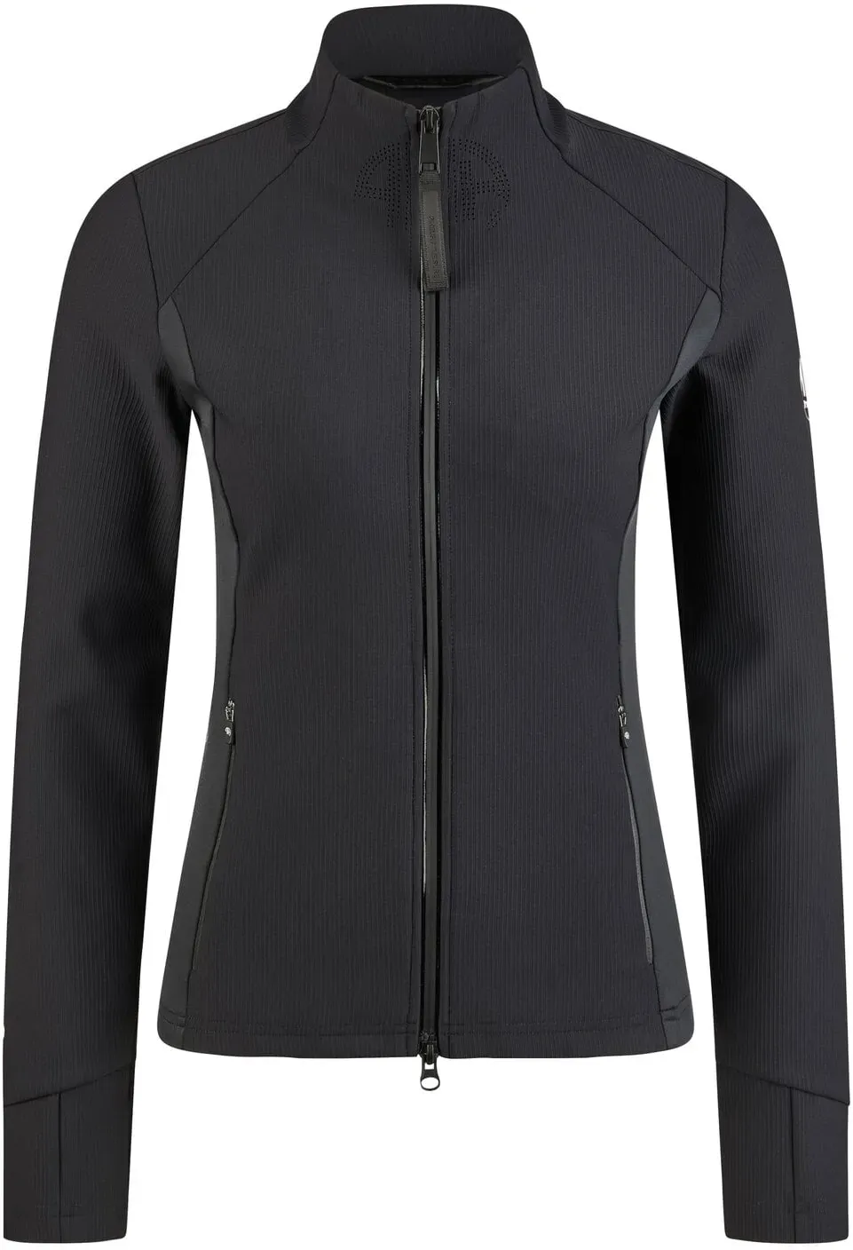 PIKEUR Athleisure Gerippte Funktionsjacke black 46