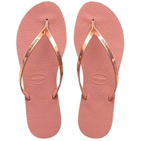 Havaianas Damen Metallic Rust Flip-Flop, Crocus Rose, 33/34