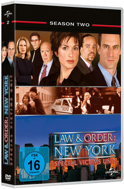 Law & Order: New York - Special Victims Unit - Staffel 2 (DVD)