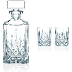 NACHTMANN Serie NOBLESSE Whisky Set 3 teilig Karaffe und 2 Gläser