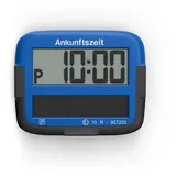PARK Micro Solar elektronische Parkscheibe in blau ZQ9020