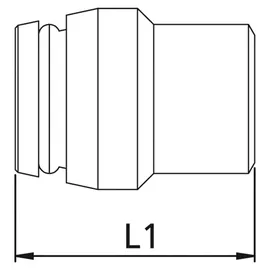 Riegler Verschlussstopfen, Rohr-Außen- Ø6 mm, PN max. 315 bar
