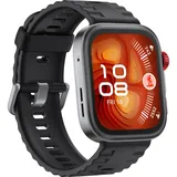 Huawei Watch Fit 4 Pro Schwarz 40 mm Flourelastomerarmband Schwarz