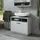 Vicco Waschbeckenunterschrank Beatrice 80 x 64 cm Grau/Anthrazit