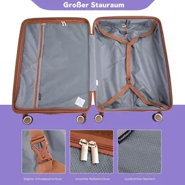 TRAVELHOUSE Ascona Koffer-Set 5-tlg. lila