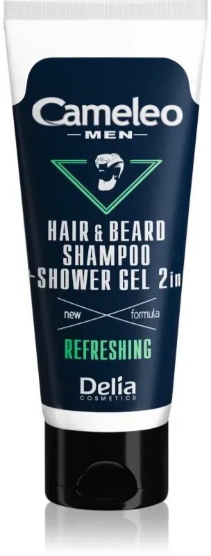 Delia Cosmetics Cameleo Men Shampoo und Duschgel für die Haare, den Bart und den Körper 150 ml