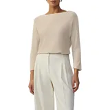 s.Oliver Feinstrickpullover mit Glitzergarn Beige 42