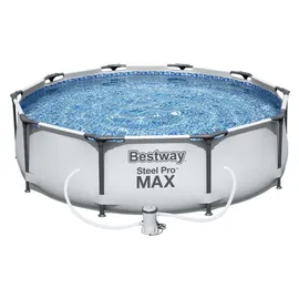 BESTWAY Steel Pro Max Pool Set 305 x 76 cm inkl. Filterpumpe