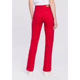 Arizona Gerade Jeans »Comfort-Fit«, High Waist Gr. 34 N-Gr, red, , 92790838-34 N-Gr
