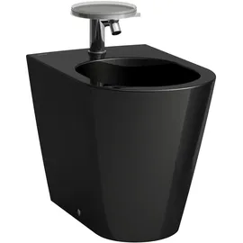 Laufen Kartell Standbidet 1 Hahnloch, 370x545x430mm, H8323310203021, Farbe: schwarz