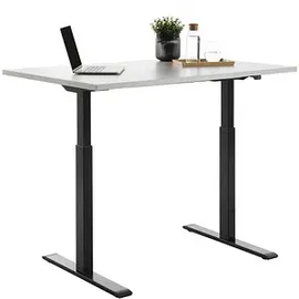 TOPSTAR E-Table elektrisch höhenverstellbarer Schreibtisch 120,0 x 80,0