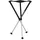 Walkstool Dreibeinhocker Comfort XXL schwarz (057175)