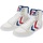 hummel Slimmer Stadil High white/blue/red/gum 42