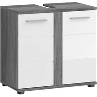 WELLTIME Waschbeckenunterschrank »LUCCA, TOPSELLER!, Breite 60cm, 2 Türen, 2