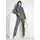 Madeleine Glencheckblazer mit Stretchkomfort in steingrau / melange / royalblau | Gr.: 34