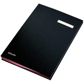 Esselte Unterschriftenmappe 621061 DIN A4 PP schwarz
