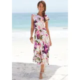 beachtime by lascana Midikleid Weiß 46