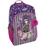 SANTORO LONDON Santoro Unisex Kinder Rucksack mit 3 Reißverschlüssen Gorjuss Fairground Up and Away 29 x 45 x 17 cm, bunt