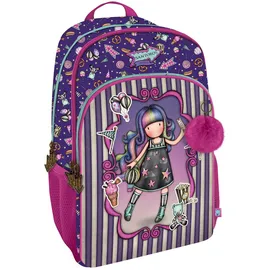 SANTORO LONDON Santoro Unisex Kinder Rucksack mit 3 Reißverschlüssen Gorjuss Fairground Up and Away 29 x 45 x 17 cm, bunt
