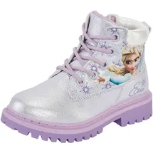 Disney Frozen Schnürstiefel, in silber | Gr.: 25