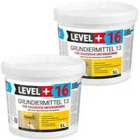 Level + Tiefengrund 1:3 für Innenbereich unter Spachtelmassen 12 kg