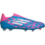 Adidas F50 League Laceless FG/MG Solar Blue / Cloud White / Solar Pink 44 2/3