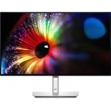 Dell UltraSharp U2724D (2560 x 1440 Pixel, 27"), Monitor, Schwarz, Silber