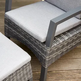 Siena Garden Hocker Taranto Aluminium Anthrazit/Matt