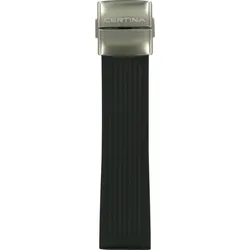 Certina - Kautschuk Kautschukband 22mm Kautschukband Schwarz C603019574 - schwarz