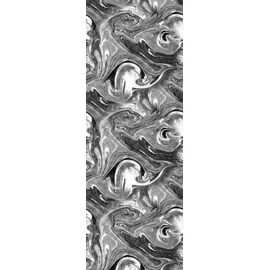 Queence Vinyltapete Nep 90x300 cm 0,9 kg grau 34193