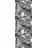 Queence Vinyltapete Nep 90x300 cm 0,9 kg grau 34193