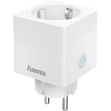 Hama WLAN-Steckdose Mini mit Verbrauchsmessung, ohne Hub, Smart-Steckdose mit Strommesssensor (176575)