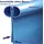 POOL Total Ersatzfolie Ø 4,60 x 0,90/1,10 m 0,60 mm blau