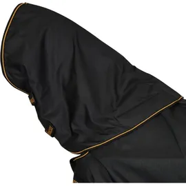 Bucas Irish Turnout Light - Neck Set in Black/Gold Größe:115